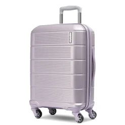 American Tourister Stratum 2.0 22" Hardside Carry-On Suitcase, 4-Wheeled Spinner, Purple Haze (142348-4321)