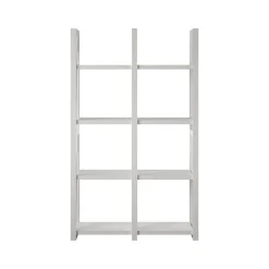 Ameriwood Crestwood 60"H 8-Shelf Bookcase, White (4465013COM)