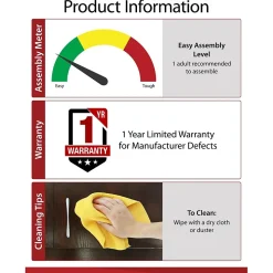 Ameriwood Home Lawrence 60