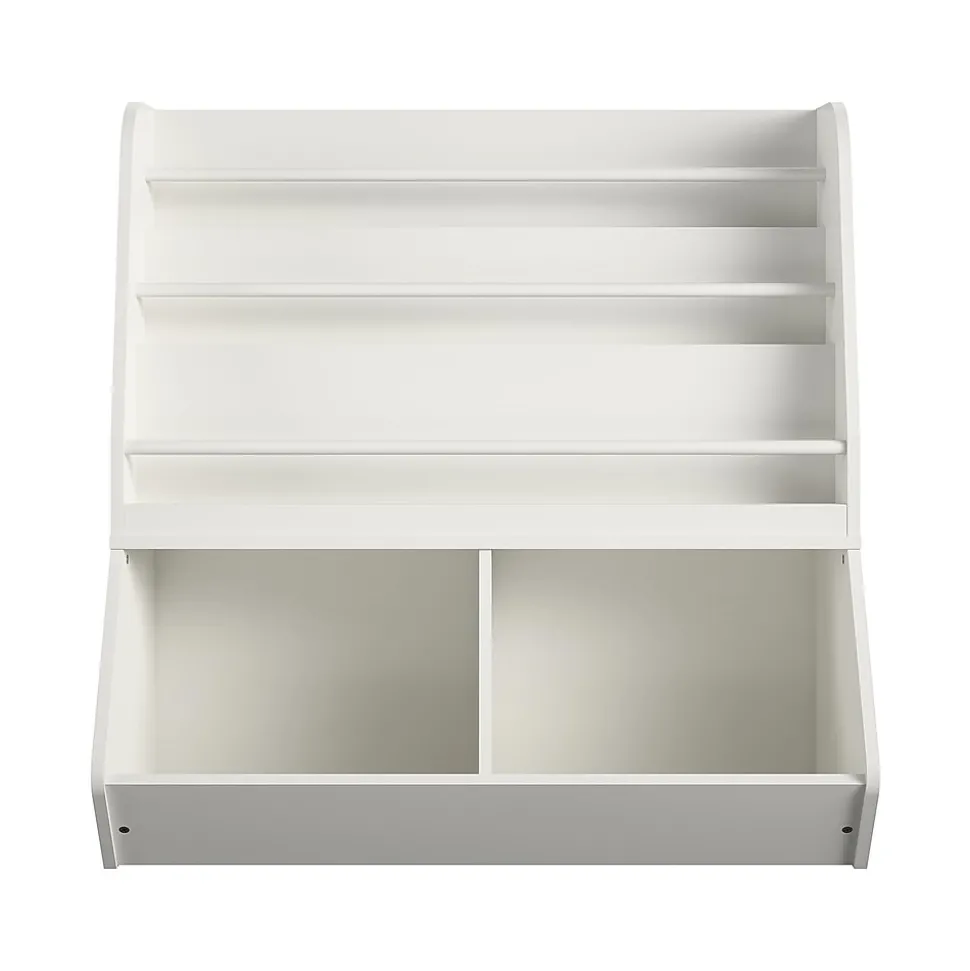 Ameriwood Tyler 36"H 5-Shelf Bookcase, White Particle Board (4947013COM)