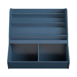 Ameriwood Tyler 36"H 5-Shelf Bookcase, Navy Particle Board (4947837COM)