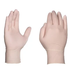 Ammex Professional GPPFT Powder Free Latex Exam Gloves, Ivory, Medium, 100/Box, 10Box/Carton (GPPFT44100XX)