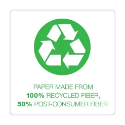 Ampad Earthwise 100% Recycled Ruled Pad, 5x8