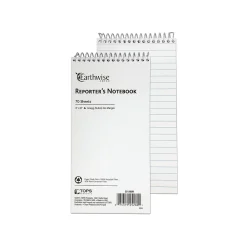 Ampad Earthwise Reporter's Notepads, 4