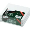 Ampad Evidence Recycled Scratch Pads, White, 3" x 5", 100 Sheets/Pad, 12/Pack