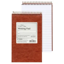 Ampad Gold Fibre Notepad, 5" x 8", College Ruled, White, 80 Sheets/Pad (20-007)