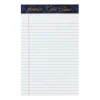 Ampad Gold Fibre Notepads, 5" x 8", College Ruled, White, 50 Sheets/Pad, 12 Pads/Pack (20054)