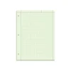 Ampad Graph Pad, 8.5" x 11", Graph Ruled, Green Tint, 200 Sheets/Pad (22-144)