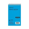 Ampad Memo Pads, 3" x 5", Narrow Ruled, 50 Sheets, Assorted Colors, Each (25-093)