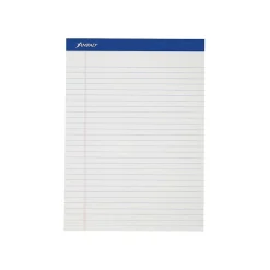 Ampad Notepads, 8.5" x 11", Wide, White, 50 Sheets/Pad, 12 Pads/Pack (TOP20-320)