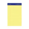 Ampad Evidence Notepads, 5" x 8", College Rule, Canary, 50 Sheets/Pad, 12 Pads/Pack (TOP20-204)