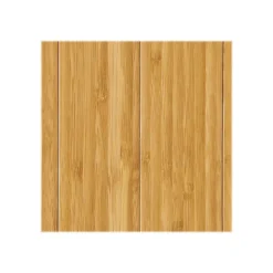 Anji Mountain Carpet & Hard Floor Chair Mat, 36" x 48'', Low-Pile, Bamboo (PB0103ST)