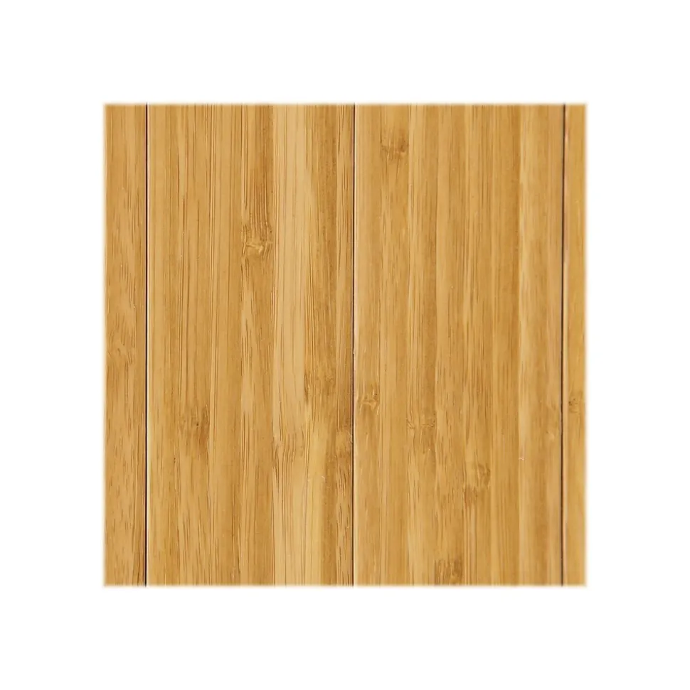 Anji Mountain Carpet & Hard Floor Chair Mat, 36" x 48'', Low-Pile, Bamboo (PB0103ST)