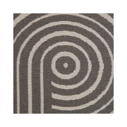 Anji Mountain Rug'd Brixey Carpet & Hard Floor Chair Mat, 36" x 48", Beige/Gray (AMB9037)
