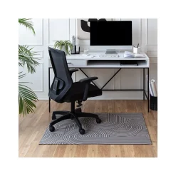 Anji Mountain Rug'd Brixey Carpet & Hard Floor Chair Mat, 36