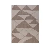 Anji Mountain Rug'd Dormis Carpet & Hard Floor Chair Mat, 36" x 48", Brown/Beige Polyester (AMB9038)