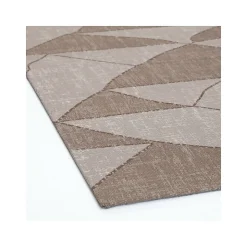 Anji Mountain Rug'd Dormis Carpet & Hard Floor Chair Mat, 36" x 48", Brown/Beige Polyester (AMB9038)