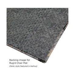 Anji Mountain Rug'd Galaxy Carpet & Hard Floor Gaming Chair Mat, 36