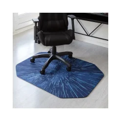 Anji Mountain Rug'd Galaxy Carpet & Hard Floor Gaming Chair Mat, 36