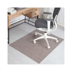 Anji Mountain Rug'd Luxor Carpet & Hard Floor Chair Mat, 36
