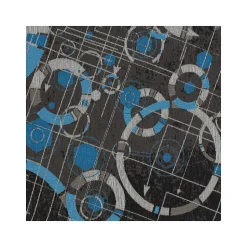 Anji Mountain Rug'd Refracted Carpet & Hard Floor Chair Mat, 36