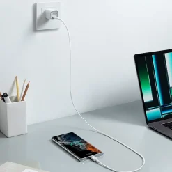 Anker 322 USB-C to USB-C Charging Cable, 6 ft., White (A81F6H21-1)