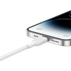 Anker Bio-Braided USB-C Charging Cable, 6 ft., White (A81B6H21-1)