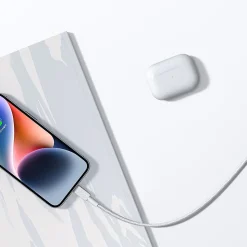 Anker Bio-Braided USB-C Charging Cable, 6 ft., White (A81B6H21-1)