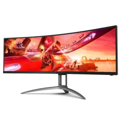 AOC AGON 49" Curved 4K Ultra HD 165 Hz LCD Gaming Monitor, Black (AG493UCX2)