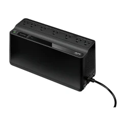 APC Back-UPS BE Series 600VA 7-Outlet Desktop Battery Backup & Surge Protector w/ USB, Black (BE600M1)