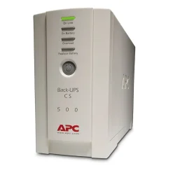APC Back-UPS 500VA 6-Outlet Battery Backup and Surge Protector, Beige (BK500)