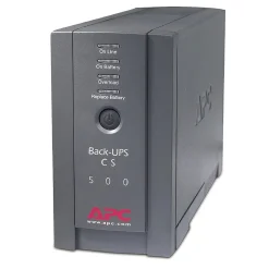 APC Back-UPS 500VA 6-Outlet Standby UPS, Black (073041)