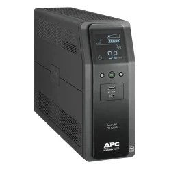 APC Series 1000VA Battery Backup 10-Outlet UPS, Black (BR1000MS)