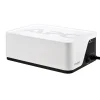 APC UPS Battery Backup, 700VA UPS with 4 Backup Battery Outlets, USB Type-C, White (BE700G3)
