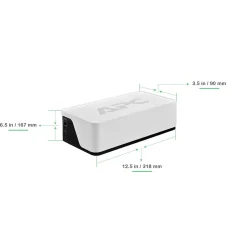 APC UPS Battery Backup, 900VA UPS with 6 Backup Battery Outlets, USB Type-C, White (BE900G3)
