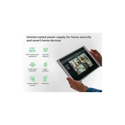 APC UPS Battery Backup, 1050VA UPS with 6 Backup Battery Outlets, USB Type-C, White (BE1050G3)