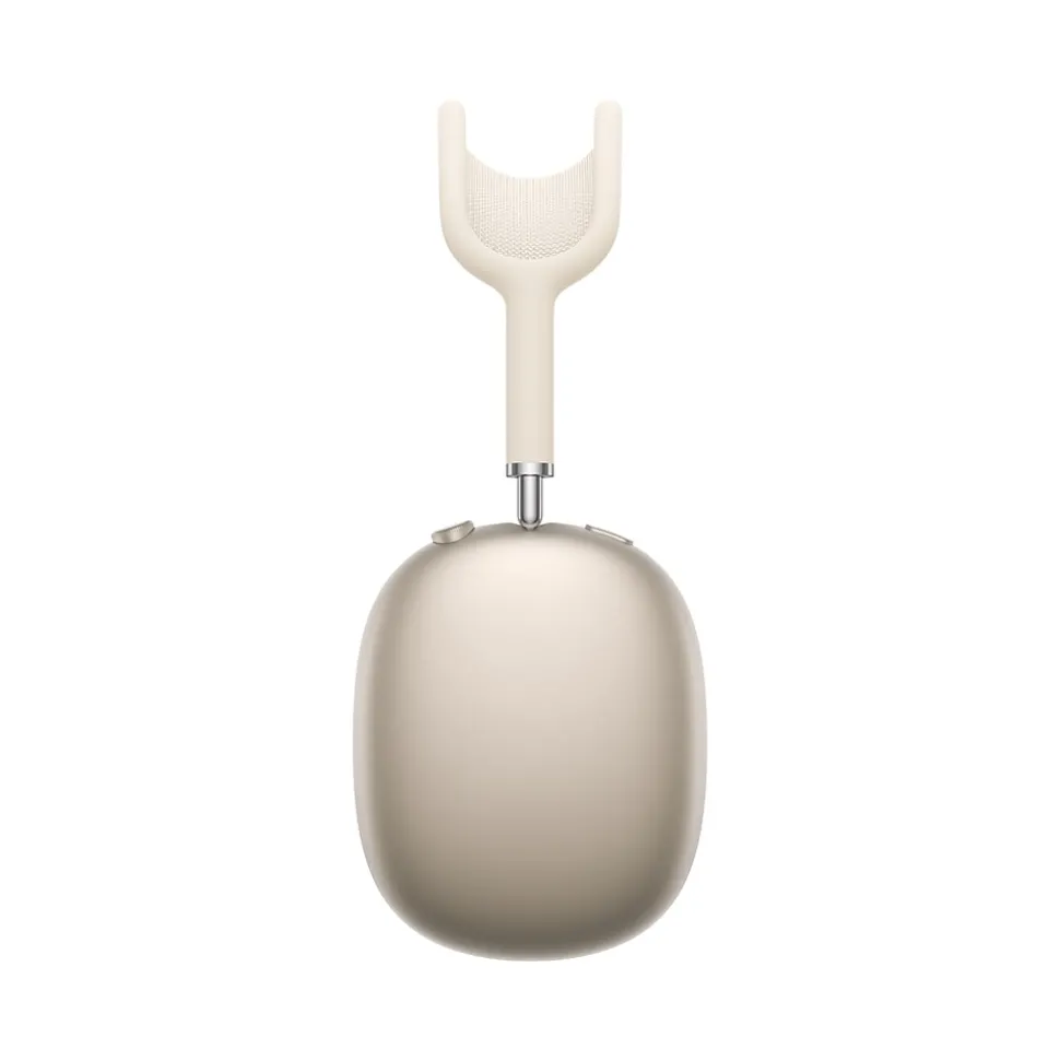 Apple AirPods Max Wireless Active Noise Canceling Over-Ear Headset, USB-C, Bluetooth, Starlight (MWW53AM/A)