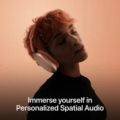 Apple AirPods Max Wireless Active Noise Canceling Over-Ear Headset, USB-C, Bluetooth, Midnight (MWW43AM/A)