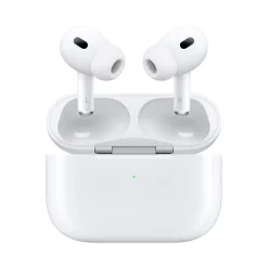 Apple AirPods Pro (2nd Generation) with MagSafe Charging Case USB‑C, White (MTJV3LL/A)