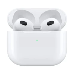 Apple AirPods (3rd Gen) Bluetooth Earbuds with Lightning Charging Case, White (MPNY3AM/A)