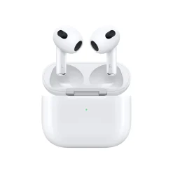 Apple AirPods (3rd Generation) Bluetooth Earbuds with Magsafe Charging Case, White (MME73AM/A)