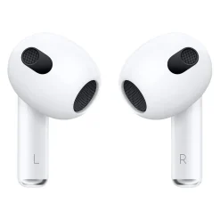 Apple AirPods (3rd Generation) Bluetooth Earbuds with Magsafe Charging Case, White (MME73AM/A)