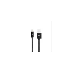 Apple Certified Durable Lightning Cable for iPhone, iPad, 4ft Black (LGHTMFI4FT-BLK)
