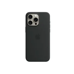 Apple iPhone 15 Pro Max Silicone Case with MagSafe, Black (MT1A3ZM/A)