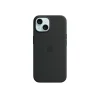 Apple iPhone 15 Silicone Case with MagSafe, Black (MT0J3ZM/A)