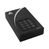 Apricorn Aegis Padlock DT 4TB USB 3.0/USB 2.0 External Hard Drive, Black (ADT-3PL256F-4000)