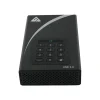 Apricorn Aegis Padlock 6TB USB 3.0 External Hard Drive, Black/White (ADT-3PL256-6000)