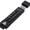 Apricorn Aegis Secure Key 3z 16GB USB 3.0 Type A Flash Drive, Black (ASK3Z-16GB)