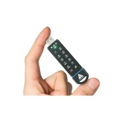 Apricorn Aegis Secure Key 30GB USB 3.0 Type A Flash Drive, Black (ASK3-30GB)