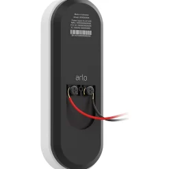 Arlo Essential Wi-Fi Wired Smart Video Doorbell, White (AVD1001-100NAS)